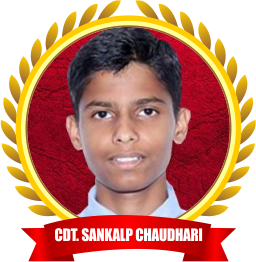 Cadet Sankalp Chaudhari